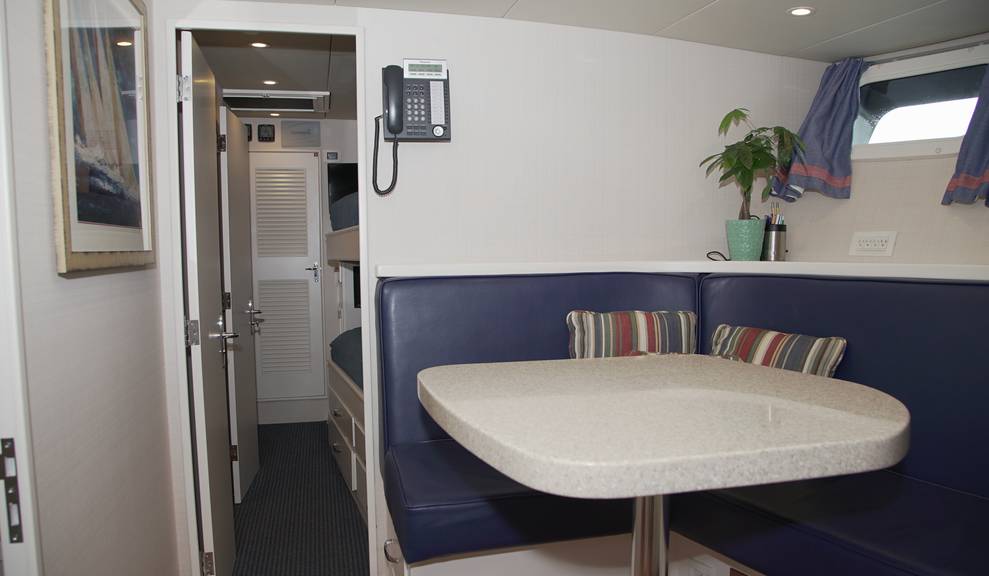 View of crew area