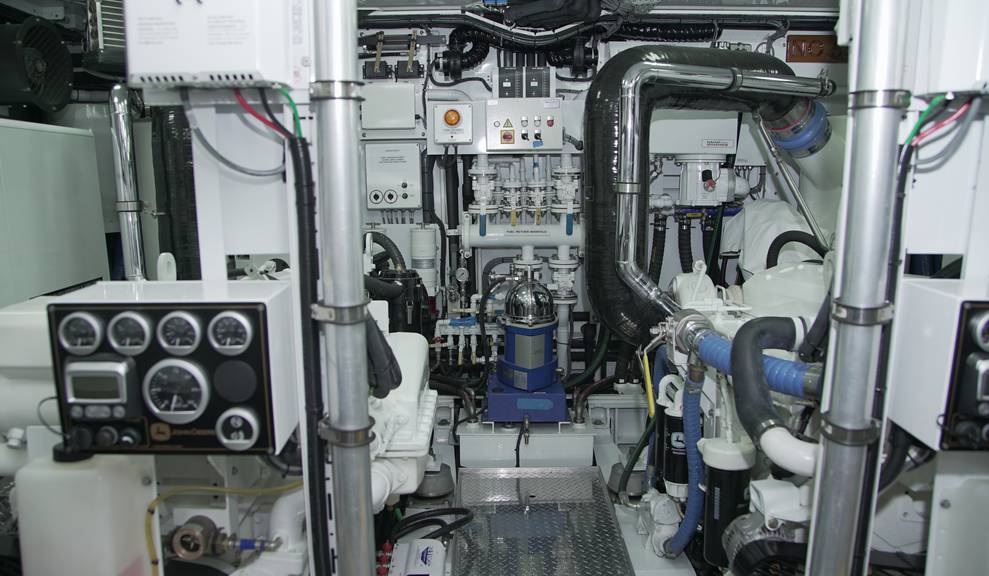 View of engine room