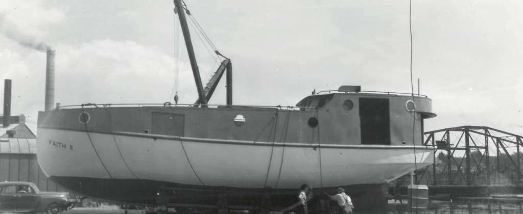 Image of FAITH II under construction