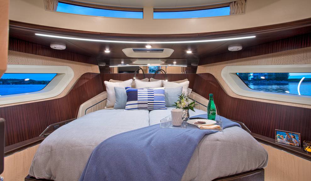 Image of master bedroom in 50 Cruiser