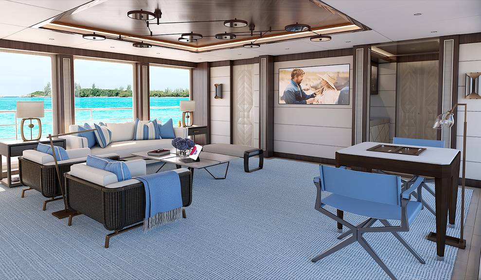 View of interior lounging area