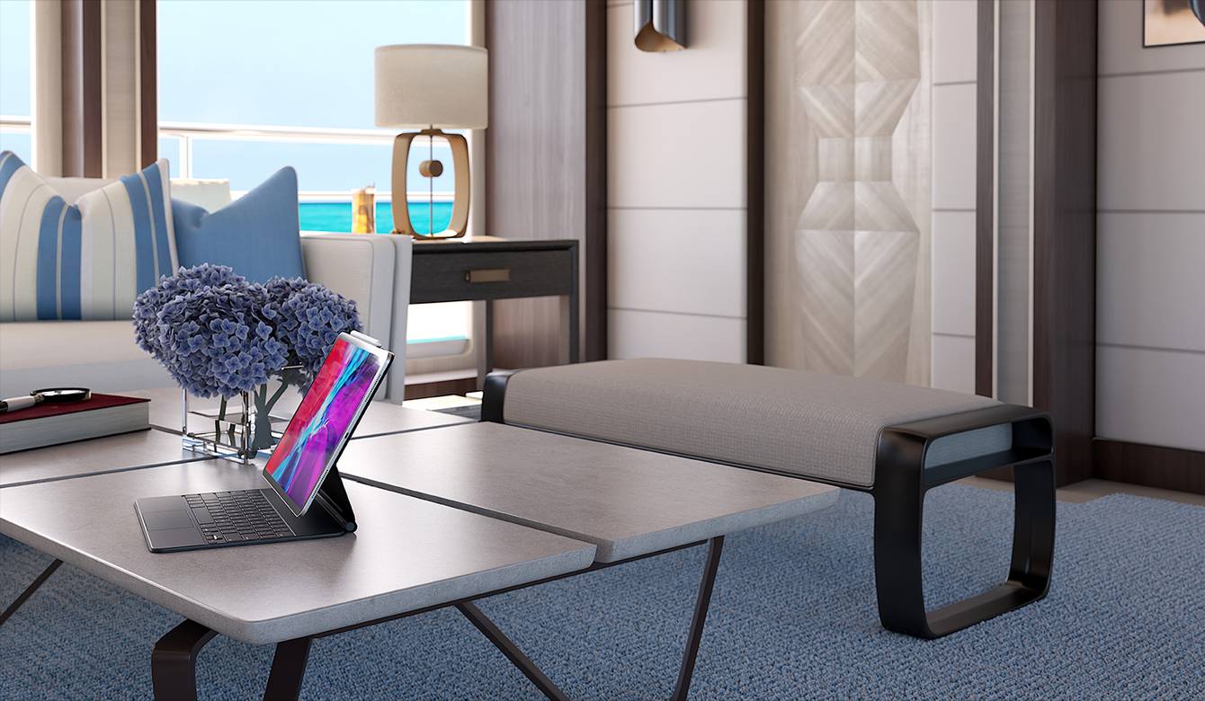 Image of table and chair