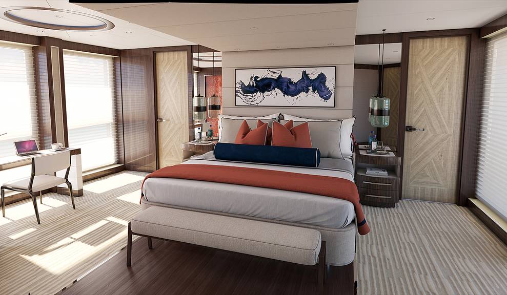 View of bed in bedroom