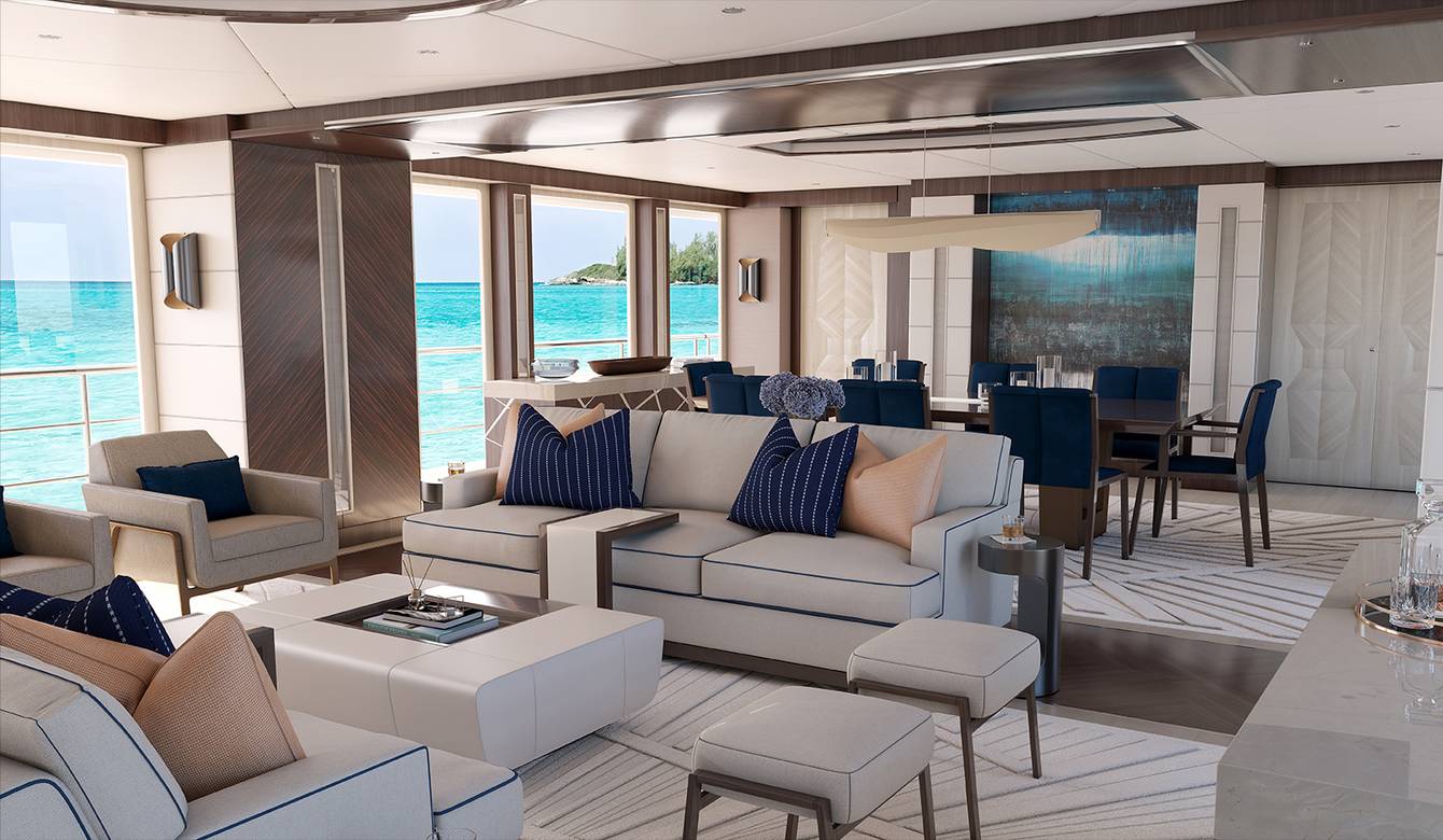 View of interior seating area