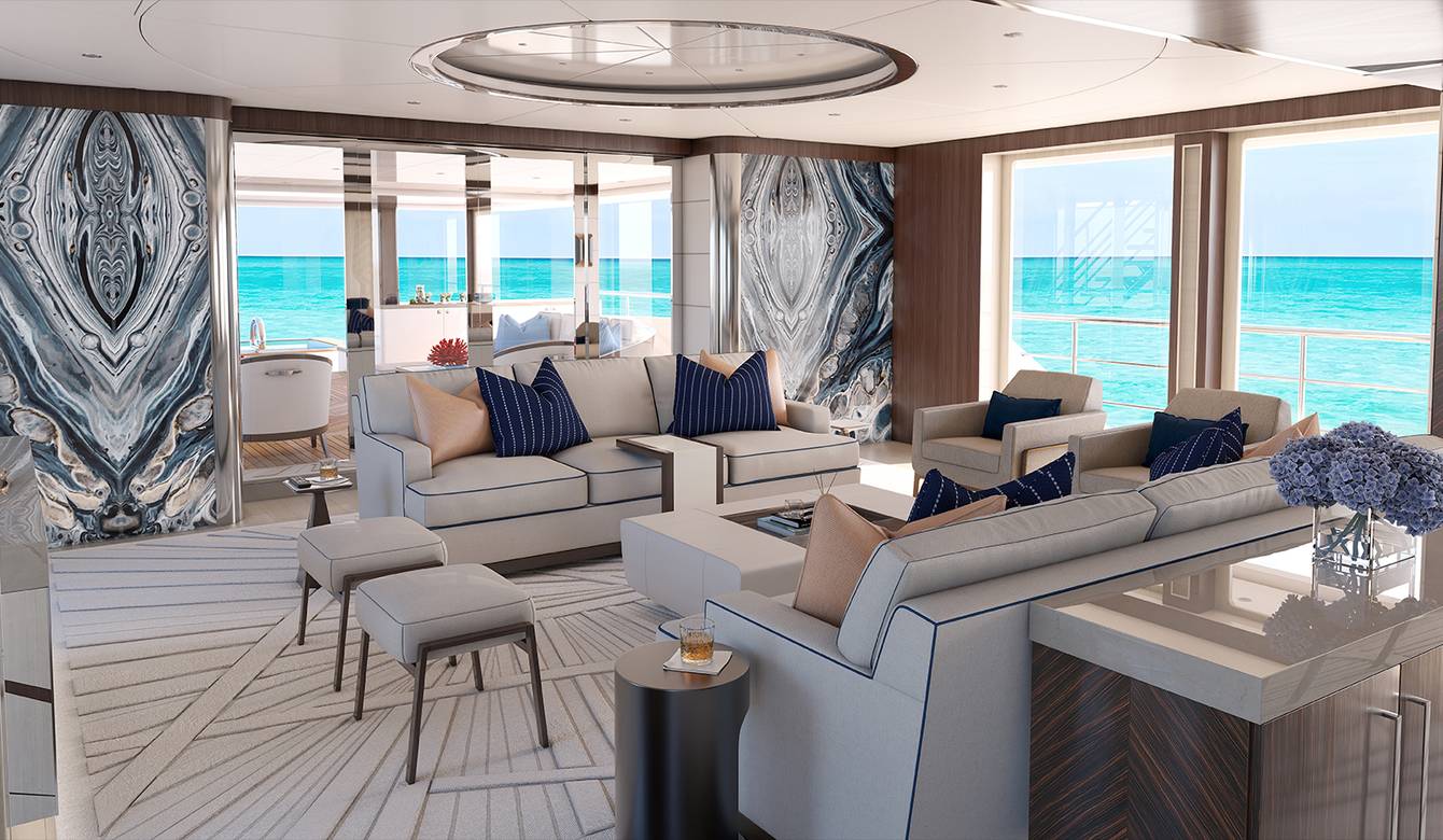 View of interior seating area