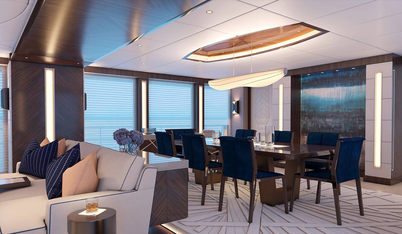 View of interior dinning area