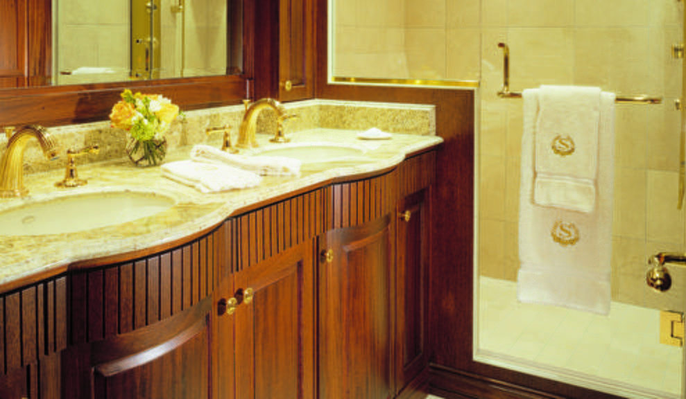 View of Master Bathroom in Serenity