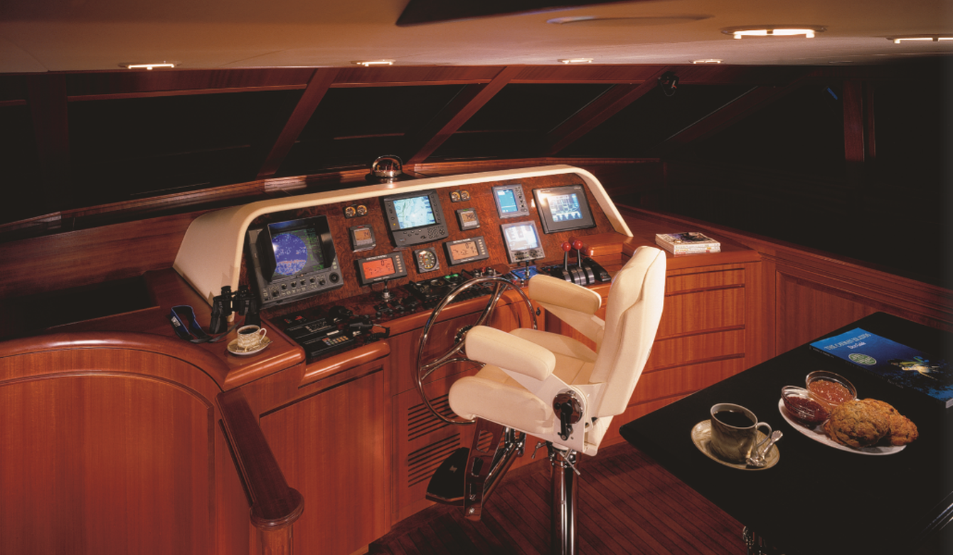 View of Captain's area on Fae Lon