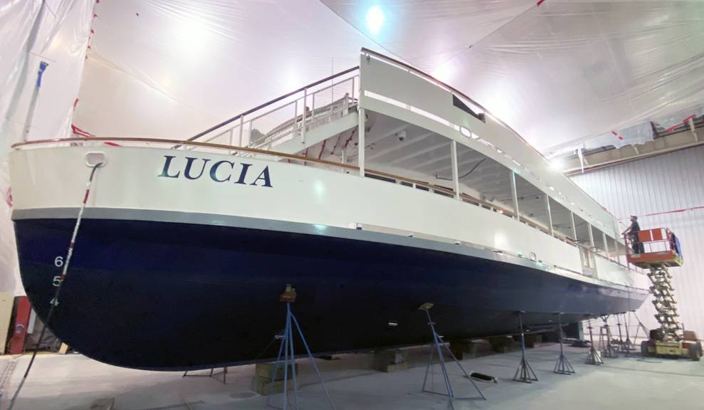 Lucia in for maintenance