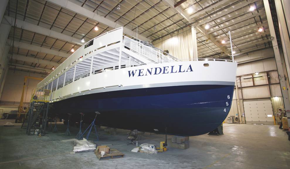 Wendella in for maintenance